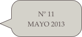 Nº 11 MAYO 2013