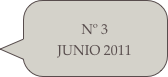 Nº 3 JUNIO 2011