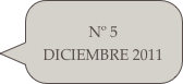 Nº 5 DICIEMBRE 2011